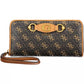 Brown Polyethylene Women Wallet