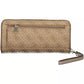 Beige Polyethylene Women Wallet