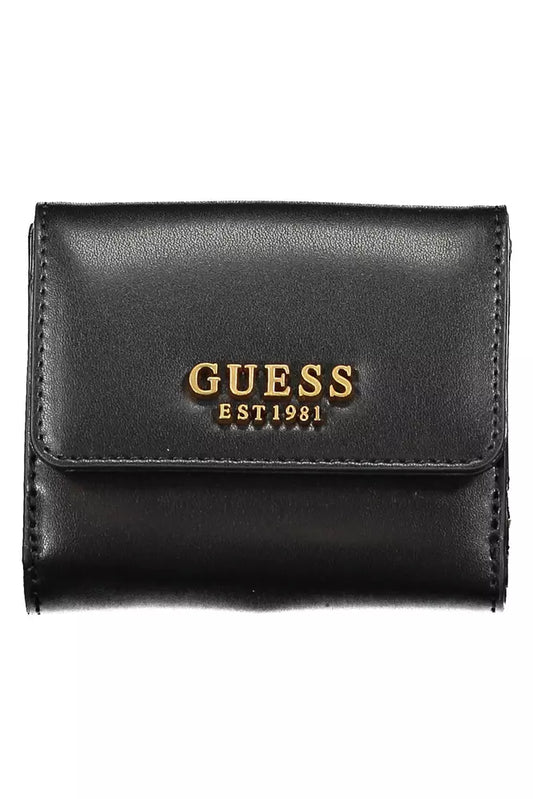 Black Polyethylene Women Wallet