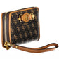 Brown Polyethylene Women Wallet