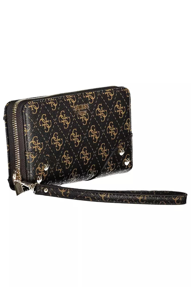 Brown Polyethylene Men Wallet
