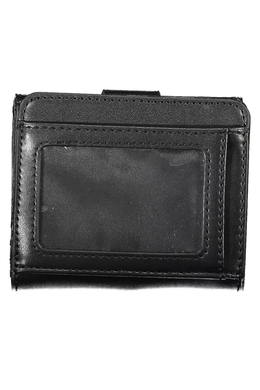 Black Polyethylene Women Wallet