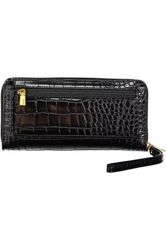 Black Polyethylene Men Wallet