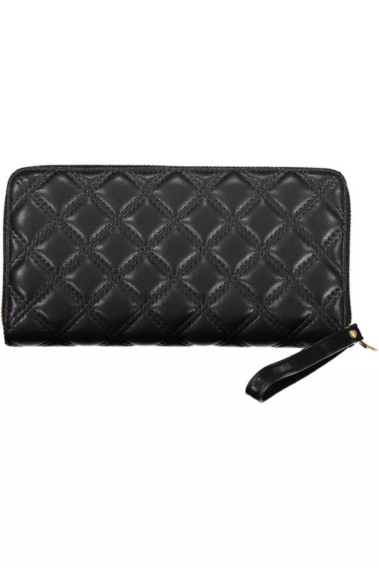 Black Polyethylene Women Wallet