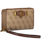 Beige Polyethylene Men Wallet