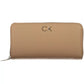 Beige Polyester Women Wallet