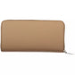 Beige Polyester Women Wallet