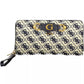 Blue Polyester Men Wallet