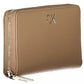 Beige Polyester Women Wallet