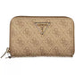 Beige Polyethylene Men Wallet