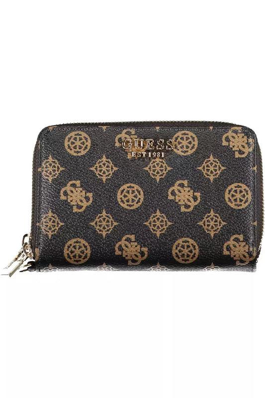 Brown Polyethylene Men Wallet