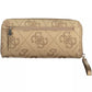 Beige Polyethylene Women Wallet