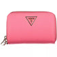 Pink Polyethylene Women Wallet