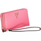 Pink Polyethylene Men Wallet