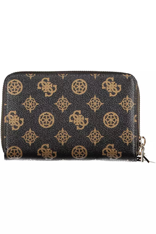 Brown Polyethylene Men Wallet