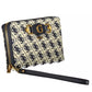 Blue Polyester Men Wallet