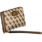 Brown Polyester Men Wallet