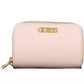 Pink Polyethylene Women Wallet