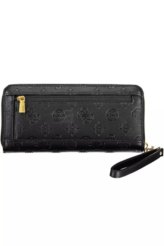 Black Polyethylene Men Wallet