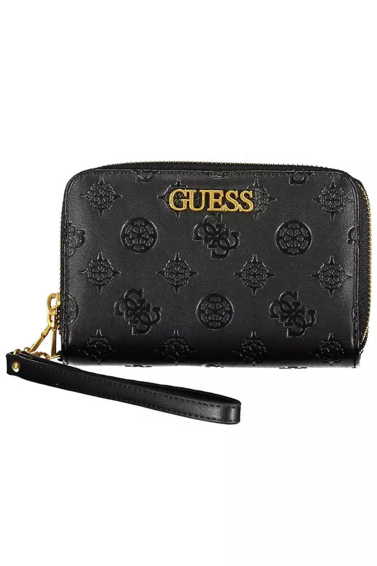 Black Polyethylene Women Wallet