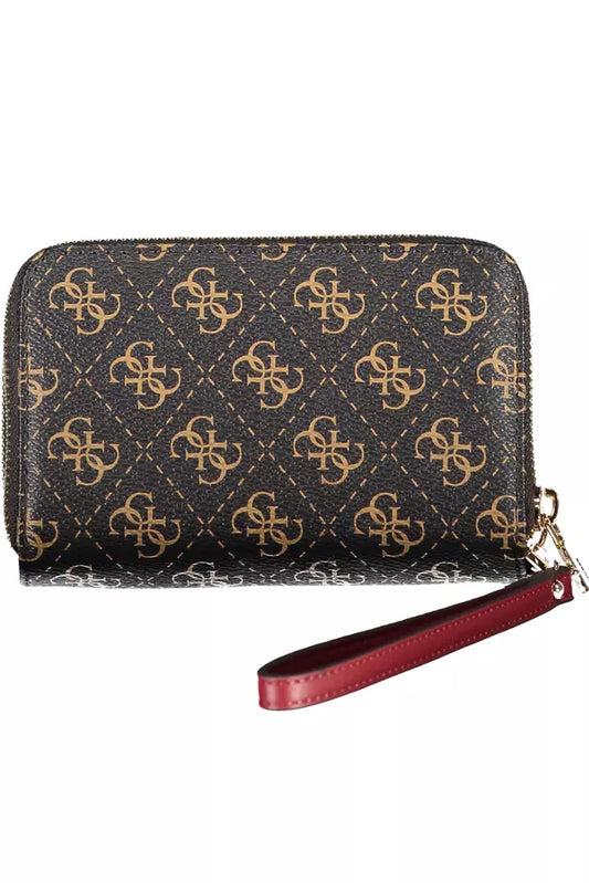 Brown Polyethylene Mens Wallet