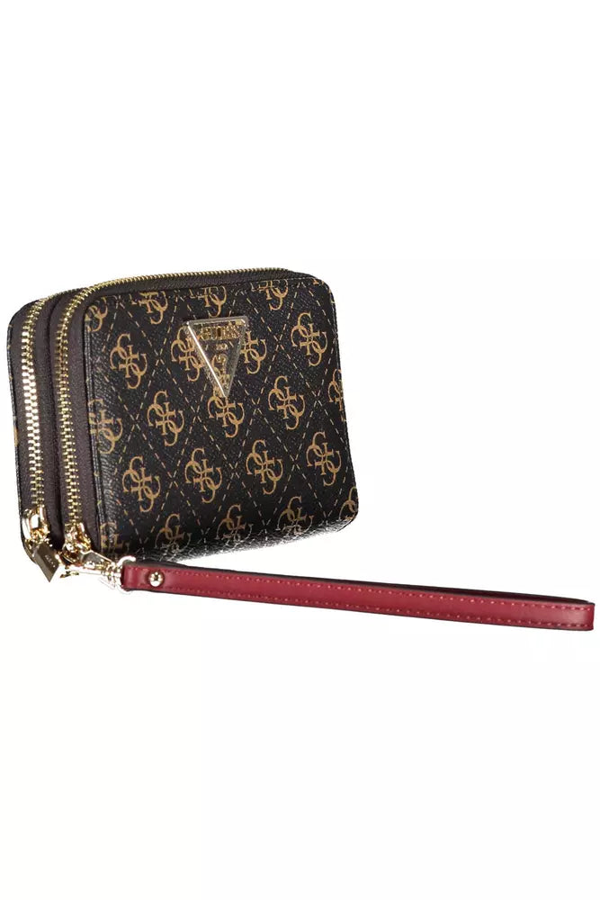 Brown Polyethylene Mens Wallet