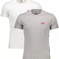 White Cotton Men T-Shirt