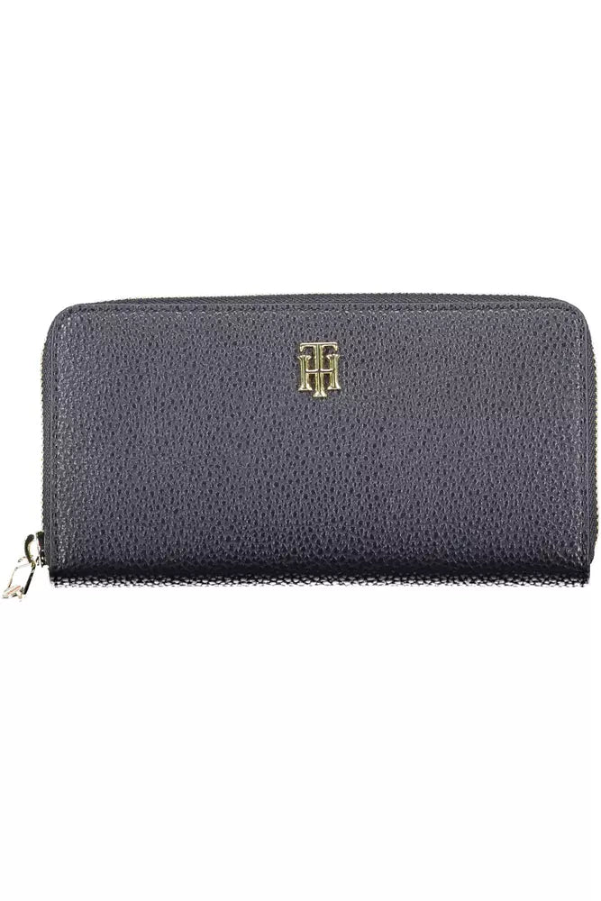 Blue Polyethylene Women Wallet