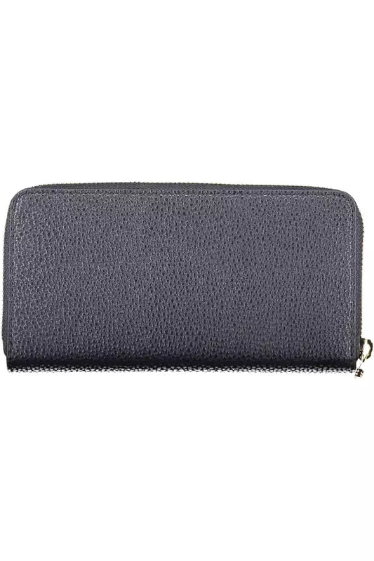 Blue Polyethylene Women Wallet
