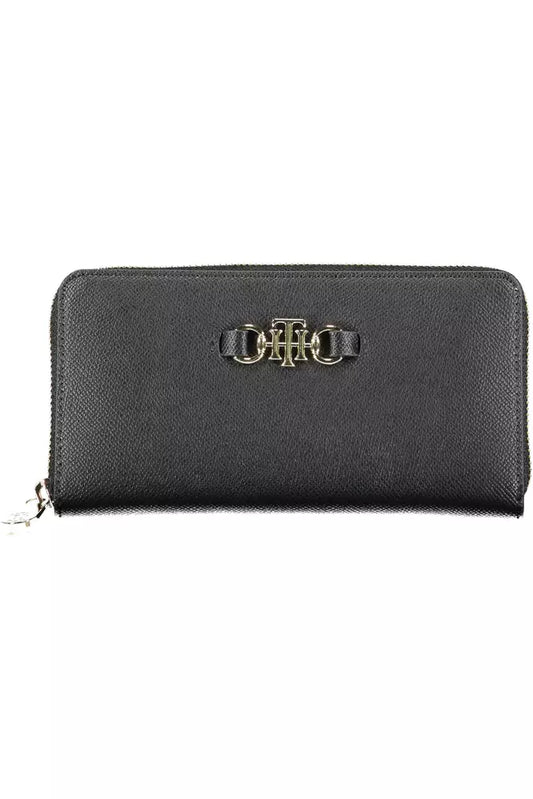 Black Polyethylene Women Wallet