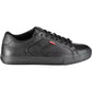 Black Polyethylene Men Sneaker