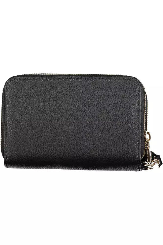 Black Polyethylene Women Wallet