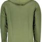 Green Cotton Men Sweater