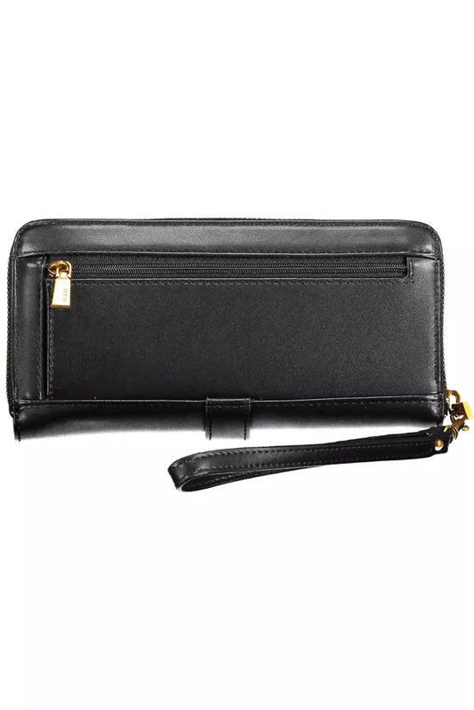 Black Polyethylene Women Wallet