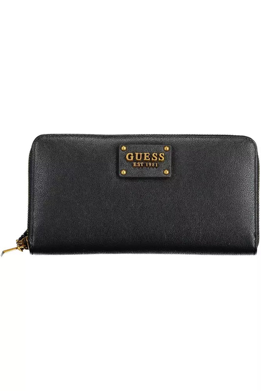 Black Polyethylene Men Wallet