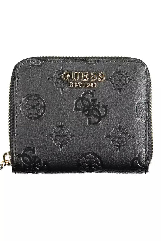 Black Polyethylene Women Wallet