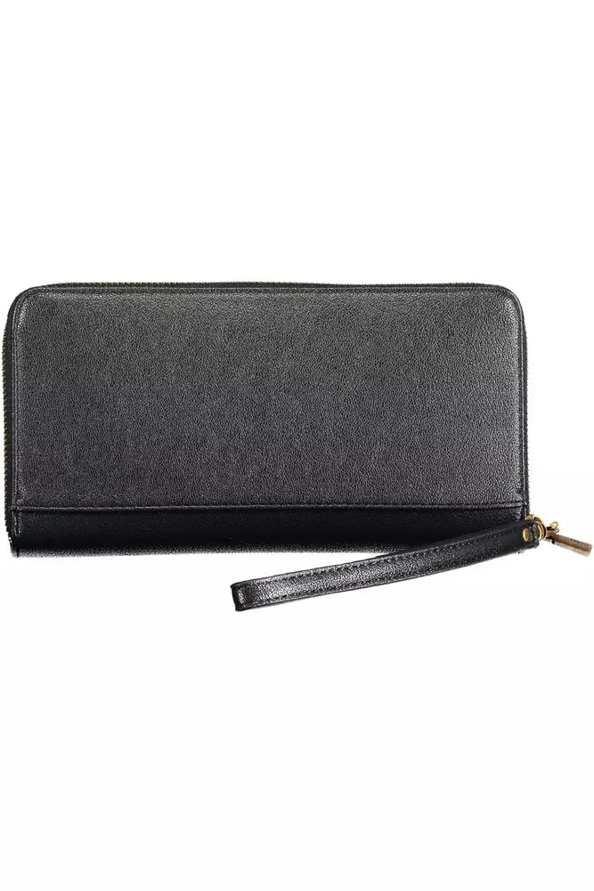 Black Polyethylene Men Wallet