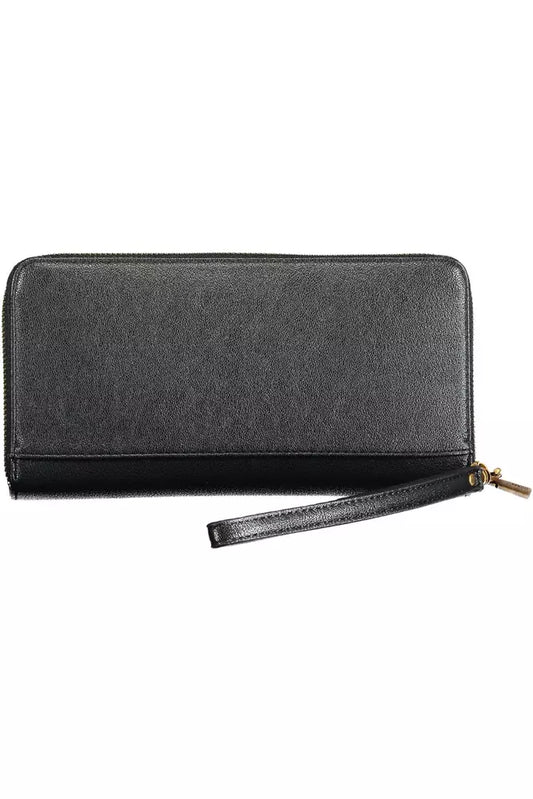 Black Polyethylene Men Wallet
