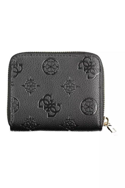 Black Polyethylene Women Wallet