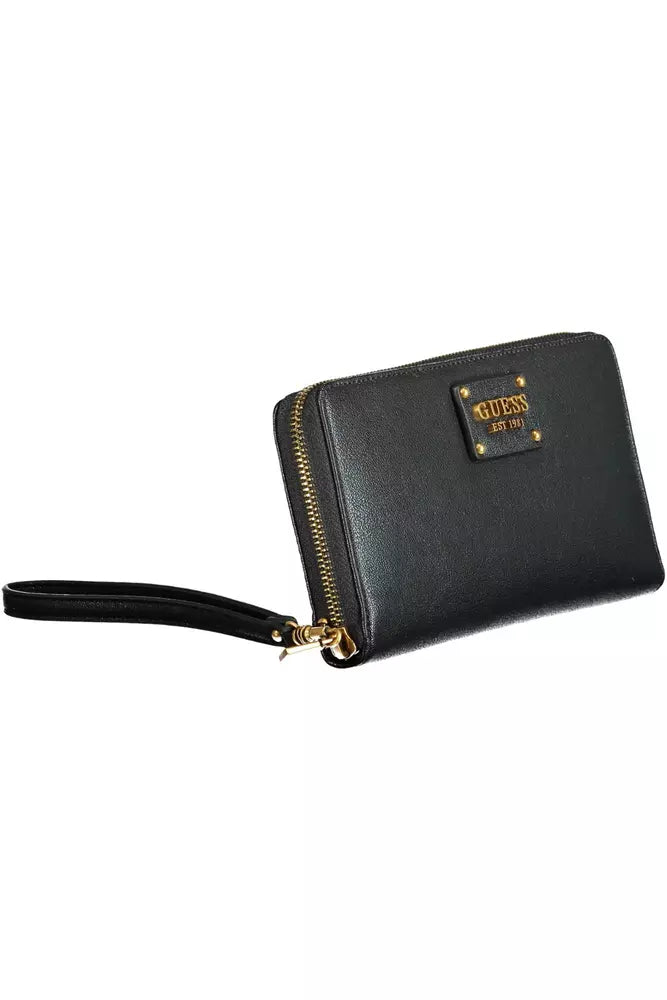 Black Polyethylene Men Wallet