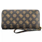 Brown Polyethylene Women Wallet