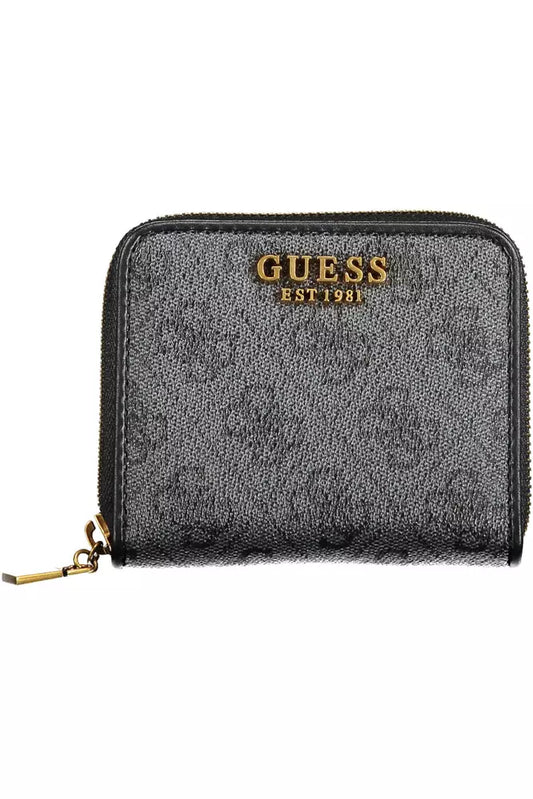 Black Polyethylene Men Wallet