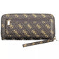 Brown Polyethylene Women Wallet