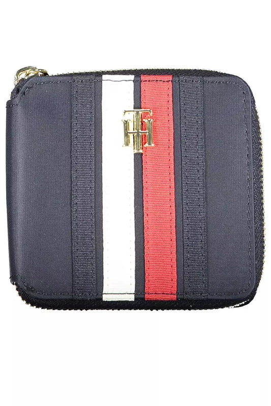 Blue Nylon Men Wallet