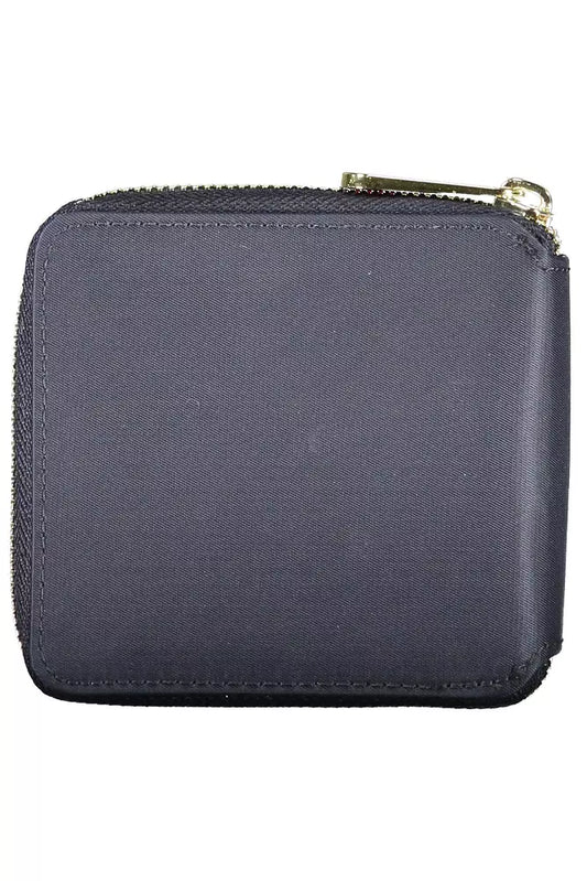 Blue Nylon Men Wallet