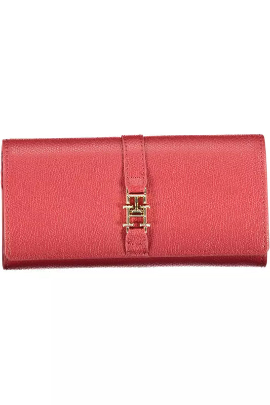 Pink Polyethylene Women Wallet
