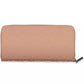 Pink Polyester Women Wallet