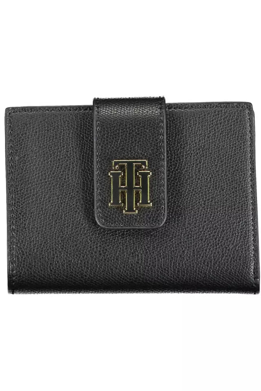 Black Polyethylene Women Wallet