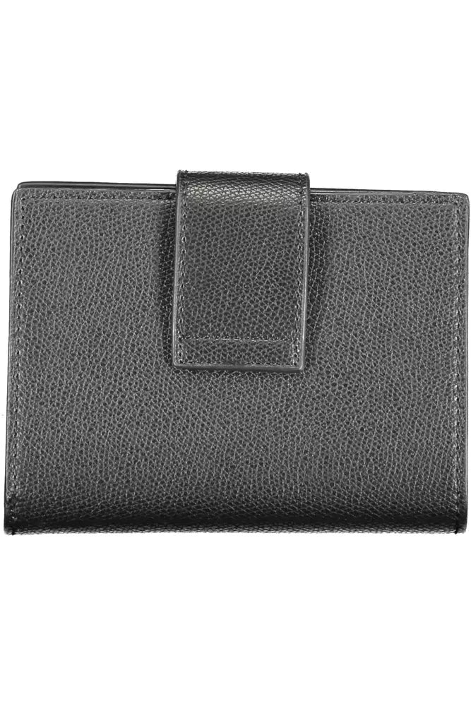 Black Polyethylene Women Wallet