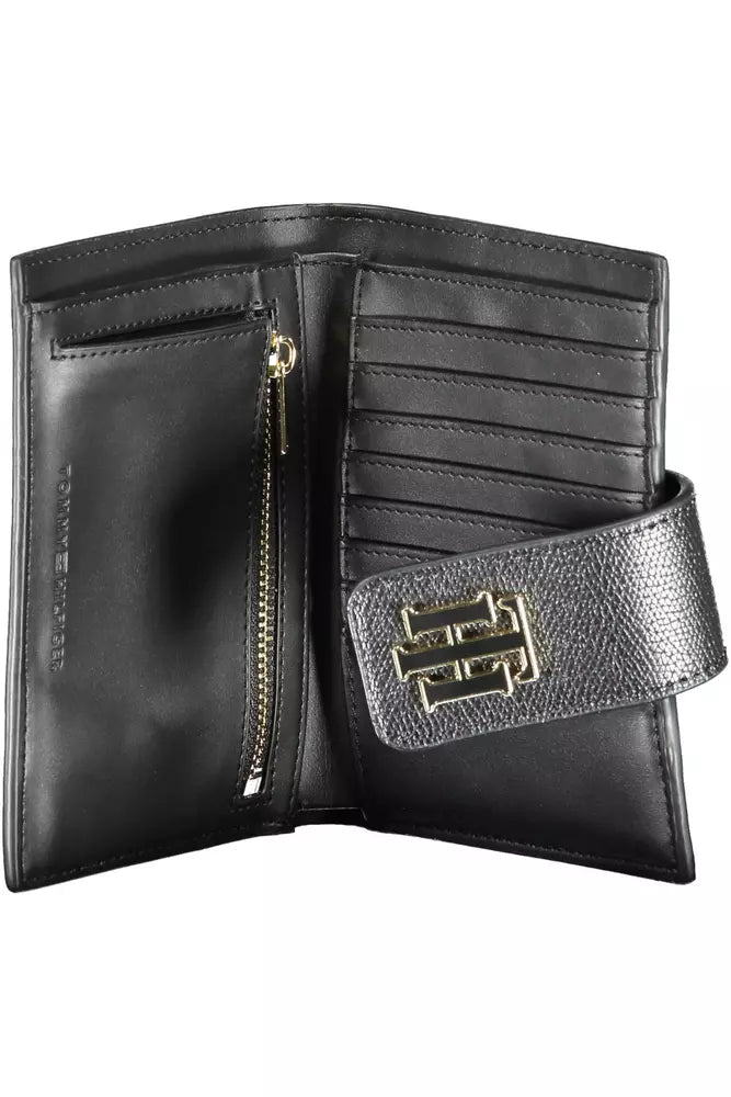Black Polyethylene Women Wallet